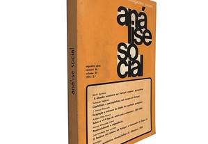 Análise Social (Segunda Série, N° 46, Volume XII) - Revista Instituto Ciências Sociais Universidade Lisboa