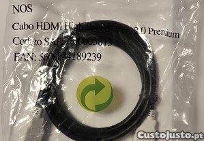 Cabo HDMI High Speed Verso 2.0, com 1,2m