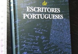 Álbum de autógrafos de escritores portugueses -