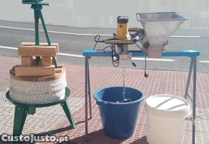 Mini Lagar con Prensa de: 40 cm.
