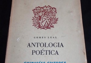 Livro Antologia Poética Gomes Leal Guimarães Ed