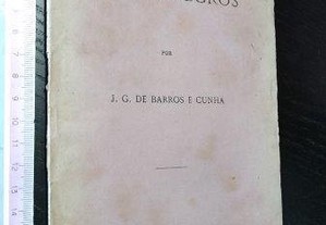 Pontos negros - J. G. de Barros e Cunha
