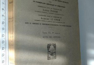 La sainte Bible - Texte Latin (Tome XI, 1re partie) - Louis Pirot