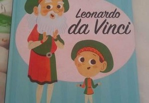 Os meus pequenos heróis Leonardo da Vinci de Javier Alonso