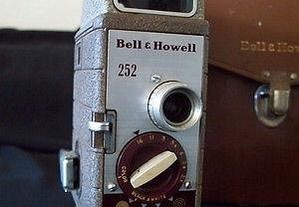 Máquina Filmar Vintage Bell & Howell 252