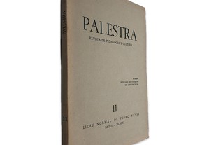 Palestra (Revista de Pedagogia e Cultura Volume 11) -