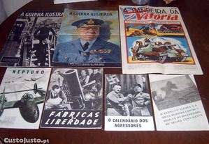Livros e revistas da 2 Guerra Mundial