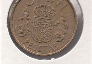 Espanha - 100 Pesetas 1985 - bela/soberba