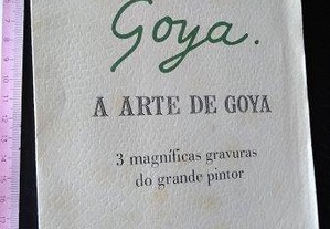 A arte de Goya (3 magníficas gravuras do grande pintor) -