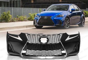 Para-choques frontal para lexus is iii 17- look f sport pdc