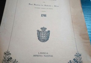 Collecção Chronologica da legislação portugueza compilada e anotada por José Justino de Andrade e Silva - 1701 - José Justino de
