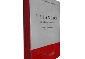Balanços (Gestão Financeira - Vol. I - Parte Geral) - Rogério Fernandes Ferreira