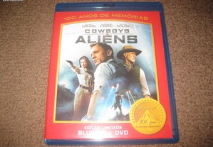 Blu-Ray+DVD "Cowboys & Aliens" com Daniel Craig