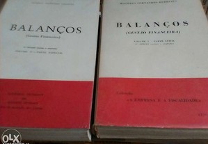Balanços (Gestão Financeira) - Volumes I (1971) e II (1973) -