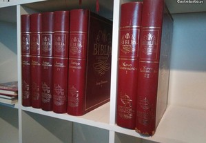 Bíblia Ilustrada (7 vols.) - Editorial Universus ( Antigo e Novo Testamento) -