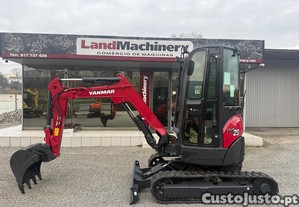 Yanmar VIO25-4 Ano 2013 / Horas 4090 Mini escavadora giratria 2.7ton / 2725kg