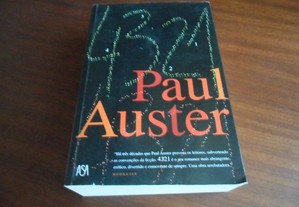 "4 3 2 1" de Paul Auster - 1ª Edição de 2017