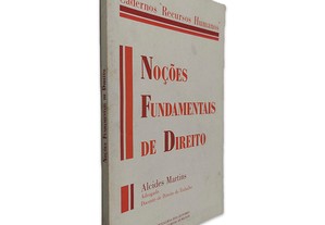 Noções Fundamentais de Direito - Alcides Martins