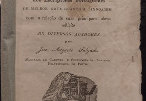 Lusitana escolhida ou catalogo dos escriptores portuguezes 1841
