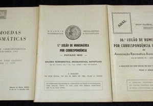 Livros Leilão por Correspondência Numismática