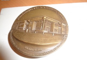 Medalha Bombeiros Ribeira Grande Açores Of.Envio