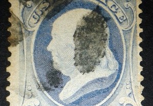 Stamp Benjamin Franklin (1881)