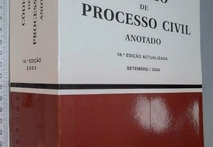 Código de Processo Civil Anotado - Abílio Neto
