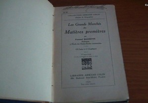 Les grands marchés des matières premières par Fernand 1878-1937 Maurette