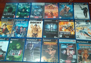 Videojogos P.S.2 (PlayStation 2) Originais Sem Riscos