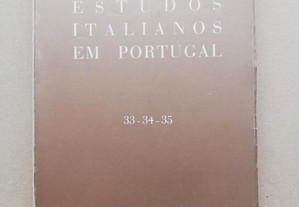 Estudos Italianos em Portugal, número 33-34-35, 1970-1971-1972