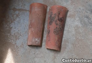 Telhas de canudo