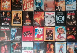 Grande Lote DVD's Filmes, muitos ainda selados
