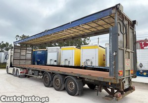 Semi reboque transporte deaves Samro