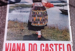 cartaz antigo Viana Castelo