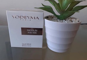Perfume de Mulher Nicolás for Her de 100ml da Yodeyma