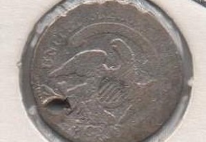 EUA - 5 Cents 1835 - bc prata