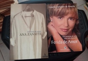 Obras de Ana Zanatti e Catarina F. de Almeida