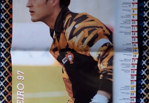 Poster / Calendário de Futebol - Fevereiro '97