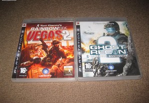 2 Jogos da saga "Tom Clancy`s" para PS3/Completos!