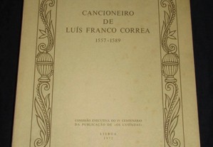 Livro Cancioneiro de Luís Franco Correa 1557-1589