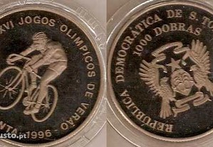 S. Tomé e Príncipe - 1000 Dobras 1996 - Proof