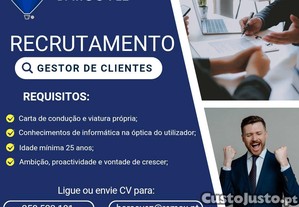 Gestor de Clientes (M/F) - Alto Minho