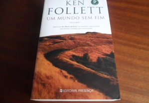 "Um Mundo Sem Fim" - Volume I de Ken Follett - 9ª Edição de 2012