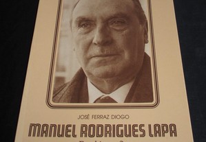 Livro Manuel Rodrigues Lapa Fotobiografia José Ferraz Diogo