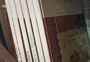 "Colecção: Cozinha de Portugal" (6 volumes) de Maria Odette Cortes Valente