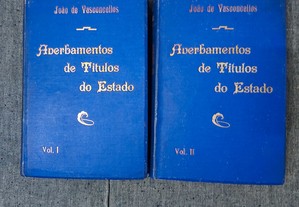 João De Vasconcellos-Averbamentos De Títulos Do Estado-1913