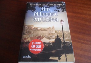 "Um Milionário em Lisboa" de José Rodrigues dos Santos - 2ª Edição de 2013