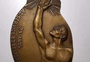 Medalha em Bronze Bodas de Diamante Leixões Sport Clube