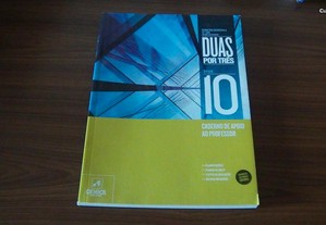Caderno de Apoio professor Duas por três 10ºAreal
