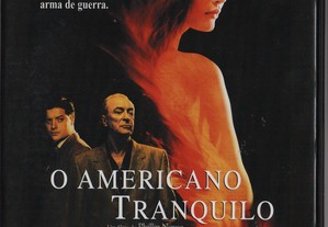 Dvd O Americano Tranquilo - suspense - Michael Caine/ Brendan Frasier - extras